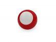 Pool ball white red isolated