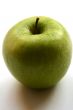 Green Apple in men hand
