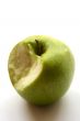Green Apple in men hand