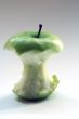 Green Apple in men hand