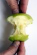 Green Apple in men hand