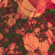 an abstract background