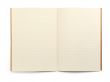 lined exercise book