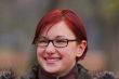 Smiling redheaded girl