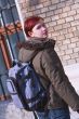 Redheaded girl student