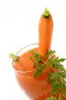 Healthy carrot juice