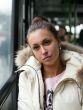 The girl in the bus