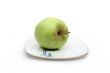 Lonely green apple