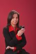 Checking the mobile phone