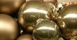 Christmas and New Year`s spheres