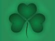 Green Shamrock Background