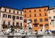 Fountain at Piazza Navona - Rome, Italy