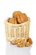 Walnuts in the basket