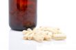 Capsules near the flask