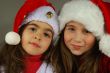 two Christmas girls