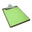 Note with green paper