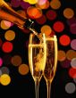 Two glasses of champaign