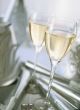 Two glasses of champaign