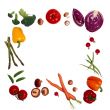 Vegetable frame