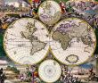 Map of the earth