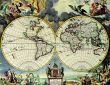 Map of the earth