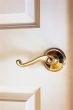 Opened door