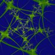 an abstract background
