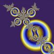 an abstract background