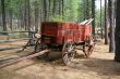 Old red wagon