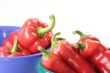Red Paprika in bowls