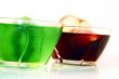jelly with kiwi and apple