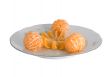 Peeled tangerines