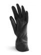 Black glove gesticulating