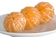 Peeled tangerines