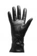 Black glove gesticulating
