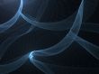 Fractal Abstract Background - Blue threads
