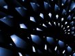 Fractal Abstract Background - Pieced blue
