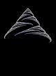 abstract xmas tree abd copyspace below