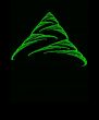 Green tree and copyspace below