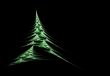 Christmas tree and copyspace