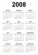 2008 calendar