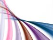 Fractal Abstract Background - Curving stripes