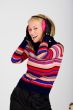 Caucasian girl wearing Ear muffs
