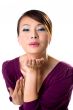 Purple Dress Asian Girl