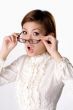suprise white blouse female