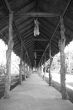 walkway in black & white