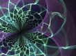 Fractal Abstract Background - Threads and ribbons