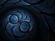 Fractal Abstract Background - Circular design