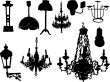 Lamps,candlesticks