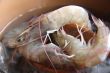 Whole raw prawns